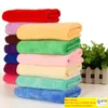 Microvezel handdoeken Auto Huishoudelijke reiniging handdoekdoek Doekjes Doekjes Kappeld Desinfectie Desinfectie Absorberende handdoek 6 kleuren