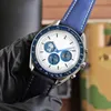 Men's 50th Snoopy Apollo Limited Edition luxury watch automatic movement quartz quartz watch high quality timepiece watch ceramic ring