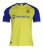 Custom Al Nassr FC Maglie da calcio Ronaldo 2022 2023 Home Yellow Away 22 23 Cr7 Gonzalo Martinez Talisca Ghislain Konan Vincent Aboubakar uomini