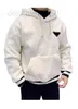 Herren Hoodies Sweatshirts Designer Luxus Herren Sweatshirt Kapuzenpullover Plüsch Dick Schwarz Weiß Lose Pullover Top Paar Mode Business Casual VSRK