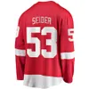 Niestandardowe 2022 Reverse Retro 71 Dylan Larkin Hockey Jerseys Lucas Raymond Moritz Seider Henrik Zetterberg Gordie Howe Steve Yzerman Pavel Datsy