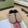 Fashion Slippers Designer Shoes Brand Letter Scuffs Outdoor Hotel Round Toe Non-slip EUR36-41