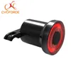 Luzes de bicicleta Cycforce Bicycle luzes traseiras inteligentes Freio de indução inteligente Aviso de carregamento USB Aviso à prova d'água Mtb Road Night Cycling