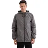 Mens Jaquetas Dinogrey Caminhadas Jaqueta de Pele Outerwear Casaco Camping Chuva À Prova D 'Água Proteção Solar Pesca Caça Roupas Quick Dry 230309