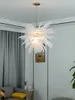 Kolye lambaları Arifik Palmiye Yaprağı Dekorasyon abajur Işıkları Led Lamba Modern Romantik Atmosfer Oturma Odası Düğün İçin Işık
