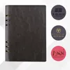 Notatniki A5 Superior Scise Quuse Loss-Lites Retro Notebook skóra Niestandardowa notatnik miękka okładka Zgryń na 6 otworów Diary Prezent 230309