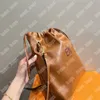 Sac à main en cuir pour femmes, sacs à bandoulière de styliste, mode 2 tailles, fourre-tout à cordon de serrage, sacs de luxe de grande capacité, sacs de Shopping F Cross Body