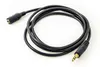 PCS Meter Audio Extension Cable MM Jack Male naar vrouwelijke AV -kabel Audio -extender koord voor computer mobiele telefoons versterker