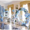 Autres fournitures de fête d'événement Ballons Kit d'arc de guirlande bleue Décoration de mariage romantique Ballons Décoration de Noël Fête Baby Shower Anniversaire Accessoires pour la maison 230309