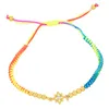 Charm Bracelets Ethnic DIY Chain Bangle Simple Punk Gold Color Star Pendant For Women Fashion Rhinestone Jewelry 2023 Pulseras