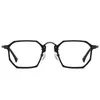 Óculos de sol quadros apostas titânio óculos de titânia feminino vintage japão miopia óculos ópticos prescrição de óculos transparentes