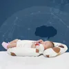 Travesseiros desenho animado nascida travesseiro de bebê por 0 18 meses do lado do bebê travesseiro de dormir para trás, travesseiro de dormir do pescoço da cabeça do bebê 230309