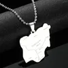 Pendant Necklaces Trendy Charm Unisex Country Nigeria Maps Africa Nigerians Cities Chain Jewelry