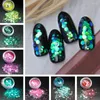 Glitter da unha 1 caixa de lantejoulas ultrafinas brilhantes e lantejoulas coloridas dicas de arte colorida gel 3d Manicure DIY Acessórios DIY Tit24