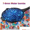 Gun Toys 10000 Pcs Water Bombs Balls Beads 78 Mm Refill Ammo Gel Splater Ball Blaster Made Of Nontoxic Eco Friendly With Spl Dhs4D