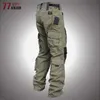 Men's Pants Intruder Tactical Pants Men Military Multi-pocket Secret Service Army Combat Trousers Outdoor Wear-resistant Hunting Cargo Pant 230309