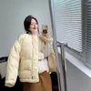 Männer Unten 2023 Luxus Designer Gepolsterte Jacke Winter Lange ärmeln Baumwolle Mantel Frauen Koreanischen Stil Lose Casual Student brot