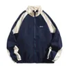 Herenjacks unisex jas niet-fading bewaar warm super zachte unisex honkbal bomber jas herfst vrouwelijke kleding 230308