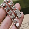 20% OFF 2023 New Luxury High Quality Fashion Jewelry for new silver tridimensional striped bracelet for men and women