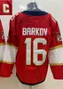 CUSTOM 2021 Reverse Retro 16 Aleksander Barkov Hockey Jerseys 5 Aaron Ekblad 19 Matthew Tkachuk 72 Sergei Bobrovsky 68 Jaromir Jagr Home Red