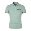 2023 NYTT F1 TEAM POLO MÄNSLIGA SPORTSKIRT MCLAREN Formel One Cotton Colavorblock T-shirt Summer Lapel