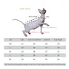 Cat Costumes Fashion Clothes Winter Warm Sphynx Cats Jacket Fleece Thickening Devon Rex Comfy Hairless Hoodies Pet Products