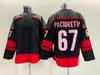 CUSTOM Mens 37 Andrei Svechnikov Hockey Jerseys 20 Sebastian Aho 11 J Staal 86 Teuvo Teravainen 31 Frederik Andersen 88 Brent Burns 67 Max