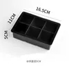 IJsgereedschap 468GRIDS GROTE IJSLAADE MOLT MOLT ICE MAKER Food Grade Siliconen Ice Cube Mold Square schimmel Diy Bar Pub Wine Ice Cube Maker Z0308