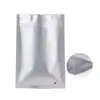 Aluminiumfolie mit flachem Boden, selbstdichtende Beutel, dicker Aufbewahrungsbeutel für Lebensmittel, Vakuumierer, Lebensmittelverpackung, Tee, lichtbeständig, LX3332