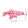 Chat Jouets Électrique Déménagement Kickers Homard Jouet Réaliste gle Crevettes En Peluche Interactif pour s et Chiens Couverture Lavable 230309