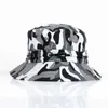 Breda brimhattar varumärke kamouflage hink hatt militär bob panama hattar grundläggande fast cap -hattar med elastiskt rep för vandringsklättring camping YY103 R230308