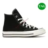 Роскошная мужская повседневная обувь Chucks All Star 70 Ox Black White Hi Parchment Sunflower Burgundy Midnight Navy Platform CT дизайнерские кроссовки модные женские кроссовки