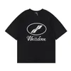 Estate Welldone magliette designer We11done T-shirt Uomo Donna Lettera Stampa T Shirt We11done Tee Oversize Casual Tops Manica corta da uomo