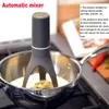 Egg Tools Electric Kitchen Whisk Automatic Pan Stirrer Sauces Soup Food Blender Beater Innovative Utensil Mixer for Pot Gadget 230308