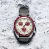 Watches for Men lady Ceramic Watch Moonwatch Clearance Sale Quartz Montres Watchs rostfritt stål guld lysande uthållighetsdesigner armbandsur dhgates gåva