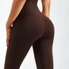 Leggings voor dames Asheywr Women Slim Fitness Leggings Hoge taille Elastische naadloze Push Up Jeggings Solid Color Training Legging Legging enkellengte Vrouw 230309