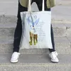 Sacs de rangement en toile, sac à bandoulière, sacs à main d'organisation, cosmétiques, voyage, pochette en tissu pour femmes, dessin animé Kawaii personnalisable