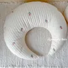 Poduszki koreańskie pikowane bawełniane poduszki pielęgniarskie dla urodzonych niemowląt noszą haft haftowy poduszka poduszka w kształcie księżyca 230309