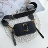 Evening Bags New Punching Camera Bag Small Square Bag Single Shoulder Cross-body Cowhide Europe and America Fashion All-match Women Bag