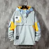 Mens Hoodies Sweatshirts Wetailor Jacket hoodie Fashion Casual Streetwear Hoodie Men Waterproof Clothes Windbreaker Coat Male Outwear 230308