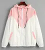 Jackets femininos Autumn Spring Fashion Girls Capuz Capel