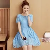 Party Dresses Mozhini Big Size Women Sexy Lace Dress Fashion Evening Slim Bride Special Occasion Summer Casual O-neck