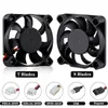 CPU Cooling Fan Cooler DC 12V Computer Case 3 Pin 5cm Fans Heatsinks Radiator for PC