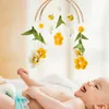 Rattles Mobiles Baby Bed Toy Rattle 012 Månader Ull Boll Bell Toy Bee Animals Shape Born Crib Mobile Rattle Beads Bed Bell For Baby Gift 230309