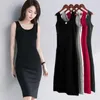 Casual klänningar Vest Long Suspender Stora kvinnor Fat MM Dress 2023 Summer Student Bottomed kjol