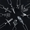 Chains Stainless Steel Punk Skull Necklace Pendant For Men Male Gothic Jewelry Boy Gift Neck Wholesale