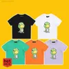 Vestiti per neonati Disegna magliette per bambini per bambini Cotton Girls Drews Smile Face Kid Designer T-shirt a maniche corte semplice per bambini Gioventù