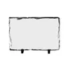 昇華空白スレートロックストーンフォトフレームヒートトランス転送ディスプレイホルダー付き長方形の絵画フレームロックフォトプラークDIY SS0309