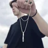 Collane con ciondolo Vite di moda Collana a catena lunga Gioielli da uomo Placcato oro Spirale Freddo per uomo Regalo di anniversario per feste Hip Hop