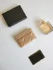 Titulaires Luxe C mode femme mignon porte-carte motif classique caviar matelassé en gros matériel en or petit mini noir grand matériel walle